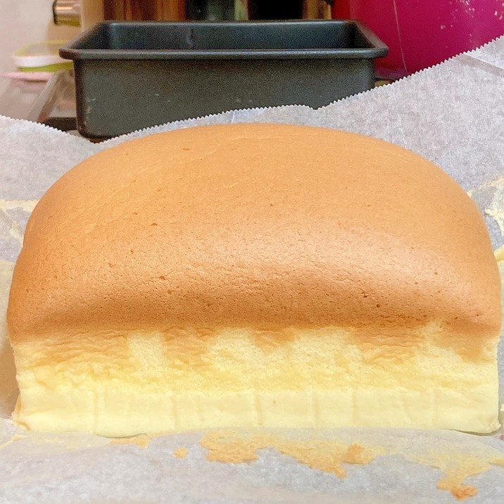 材料5つ ぷるぷるしゅわしゅわ台湾カステラ レシピ 作り方 By Satosayon 楽天レシピ